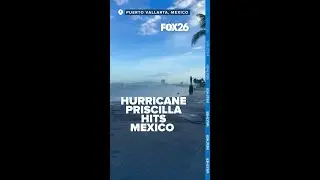 High waves hit Mexico&rsquo;s Pacific coast on Tuesday