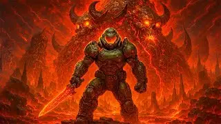What If DOOM GUY Faced The Chaos Gods? (Warhammer 40k Narrative)