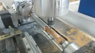 STM6090 Mini Desktop CNC Router with 4th axis rotary
