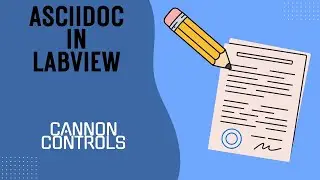 Asciidoc in LabVIEW