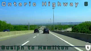 Ontario Highway 6 SB - Guelph to Hamilton
