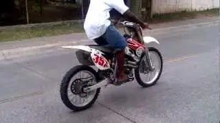 No long talk, Gas, Clutch in & drag...