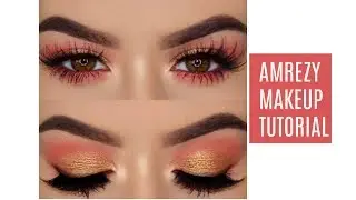AMREZY PEACH & BRONZE MAKEUP TUTORIAL