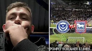 PORTSMOUTH VS IPSWICH TOWN | 1-0 | POMPEY LIMBS & IPSWICH FANS LEFT FUMING AGAIN!!!