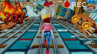 Subway Princess Runner | Insane Dodging Skills 207