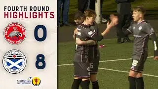 Broxburn Athletic 0-8 Ayr United | Fourth Round Highlights | Scottish Gas Men's Scottish Cup 2024-25