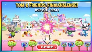 Talking Tom Blast Park Gameplay Android ios 