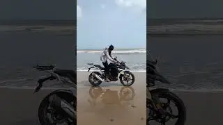 Beach Ride with Bmw 310gs #ts07motovlogs #shorts #youtubeshorts #reels #ytshorts #bmwg310gs #reels