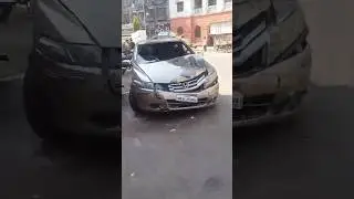 Honda City 🔥 Catches fire 🥵 | The Burnt Beast 😈  #honda #city #hondacity #burn #fire