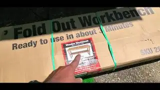 Home Depot fold out workbench ready to use in 3 minutes