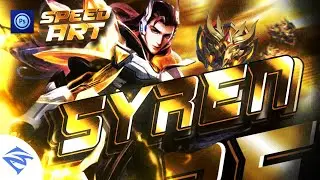 SPEED ART - TUTORIAL GFX MONTAGE LANCELOT MOBILE LEGEND - ADOBE PHOTOSHOP TOUCH
