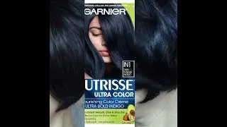 Garnier Nutrisse Dark Intense Indigo IN1 Демо-версия и обзор
