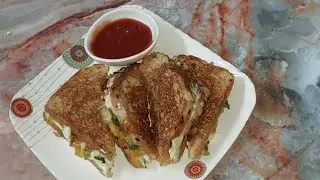 Aloo crispy sandwich l How to make crispy Aloo sandwich 