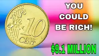 Most Valuable 10 Euro Cent Gold Coin Worth Money - Rare Euro Cent Coins To Look For!