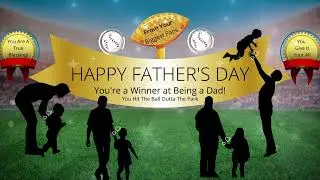 Father's Day Background Ambience | Father's Day Sports Backdrop