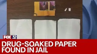 Cook County Jail seizes drug-soaked paper containing 'tranq' and ecstasy