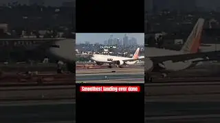 Philippines Airline has done the smoothest landing!! #philippines #philippineairlines #airbus