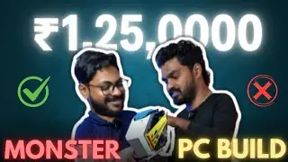 ரூ 125000/- 💵 | Monster PC build | Phantom Zebronics 🤯