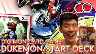Dukemon/Gallantmon Starter Deck Unboxing!!! (Digimon Card Game ST-7)