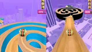 🤑🔥Going Balls Game Vs Reverse Video Gameplay iOS,Android New Update Part 876