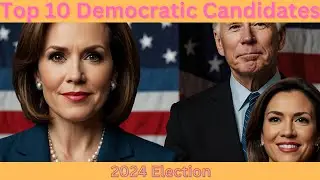Top 10 Democratic Candidates for 2024 Election!