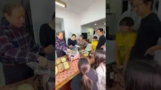Italian sandwich party with my Korean family