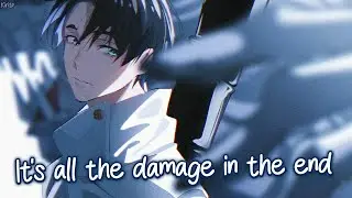 Nightcore - Damage (Caleb Hearn) - (Lyrics)