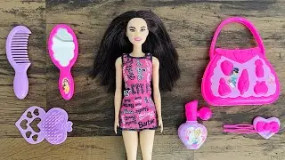 ASMS Satisfying Video with Unboxing Cute Barbie Doll | Barbie Playset | Beautiful Princess Makeover