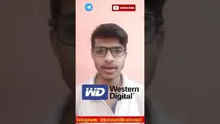 Western Digital Intern Vacancy 2021| Job Notifications 2021| 10thpass job | Jobs for Fresher|shorts