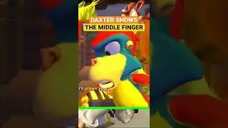 When Daxter showed the middle finger to Pecker