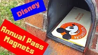 Disney Annual Pass Magnets Arrive In The Mail