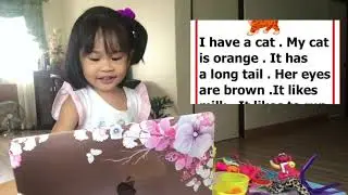 How does a 37-month old toddler read?