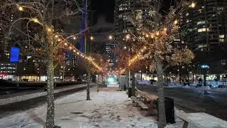 Toronto downtown night - Life in Canada