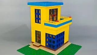 How To Build a LEGO Modern Luxurious House MOC | Building Blocks Instructions | Diy #lego #legomoc