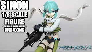 Sword Art Online II - Sinon - 1/8 Scale Figure (Griffon Enterprises) - Unboxing & Review