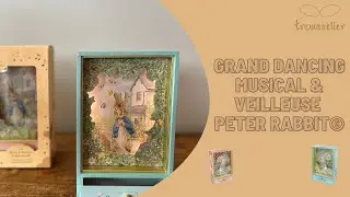 TROUSSELIER - Grand Dancing Musical & Veilleuse Peter Rabbit&copy;