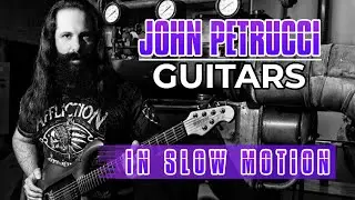 John Petrucci signature guitars (IN SLOW MOTION!)