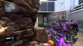 DARK MATTER LOCUS CAMO GAMEPLAY (Black Ops 3 Sniping)