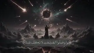 The Quran recitation with simulated images of heaven and hell is AI; only God knows the true images&hellip;