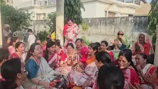 धीरे से खोलो जरा हौले से खोलो।मजाकिया होलीगीत।khushi joshi holi।mahila holi। kumauni holi।