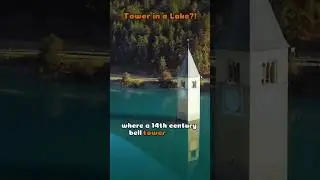 Lake Resia's Haunting Tower Emerges From The Water