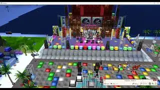 SimNation - Sims Online -  RED MAIN ROOM at Ushuaia Dance part05