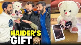 rajab butt new vlog today.Haider's Birthday Gift is Ready🙈iPhone 16 Pro max in the Teddy Bear💕