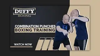 COMBINATION PUNCHES 🥊/// Boxing Training Session with Ciaran Duffy