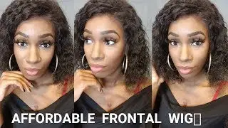 Beginner Friendly Affordable Amazon curly bob wig - Khayiyyah Hair
