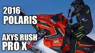 ТЕСТ-РЕЙД: Polaris AXYS RUSH Pro X 2016 года