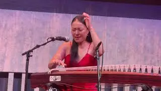 Wu Fei  and Shanir Blumenkranz  perform at David Rubinstein Atrium, Lincoln center April 11, 2024