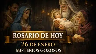 ROSARIO DE HOY 26 DE ENERO.  MISTERIOS GOZOSOS