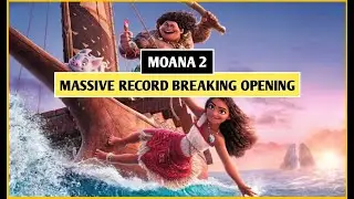 Moana 2 Record Breaking Opening #moana2 #disney