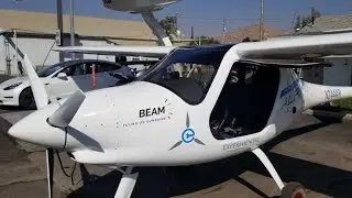 Beam Performed World’s First Flying on Sunshine™ Flight in a Pipistrel Production Electric Aircraft